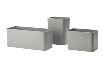 STRING® SYSTEM ORGANIZERS - Plastic storage box by String Furniture - view 3